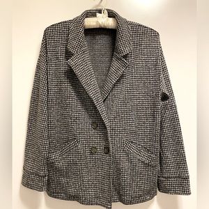 Madewell Drapey double breasted blazer